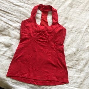 Lululemon Coral Halter Top